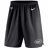 Men's New York Jets Nike Black Knit Performance Shorts,baseball caps,new era cap wholesale,wholesale hats